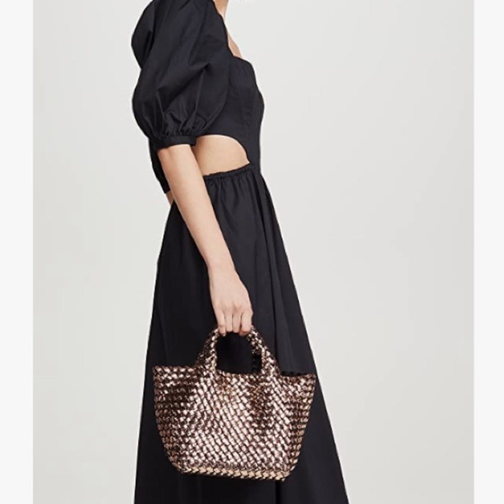 Naghedi Rose Gold St Barths Mini Tote Bag